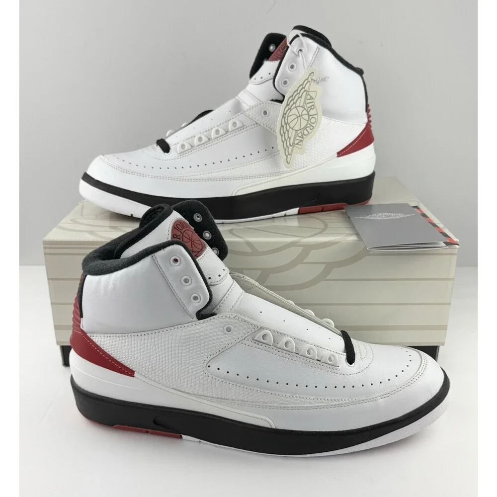 Brand New Nike Air Jordan 2 Retro OG Chicago DX2454-106 Men's Shoes Sz. 12